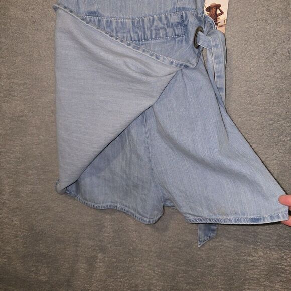 Sincerely Jules Denim Romper Blue Sz S Girly Cute Y2k - Picture 5 of 9